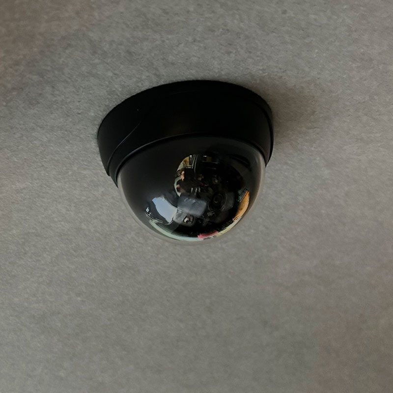 ドーム型室内監視カメラ